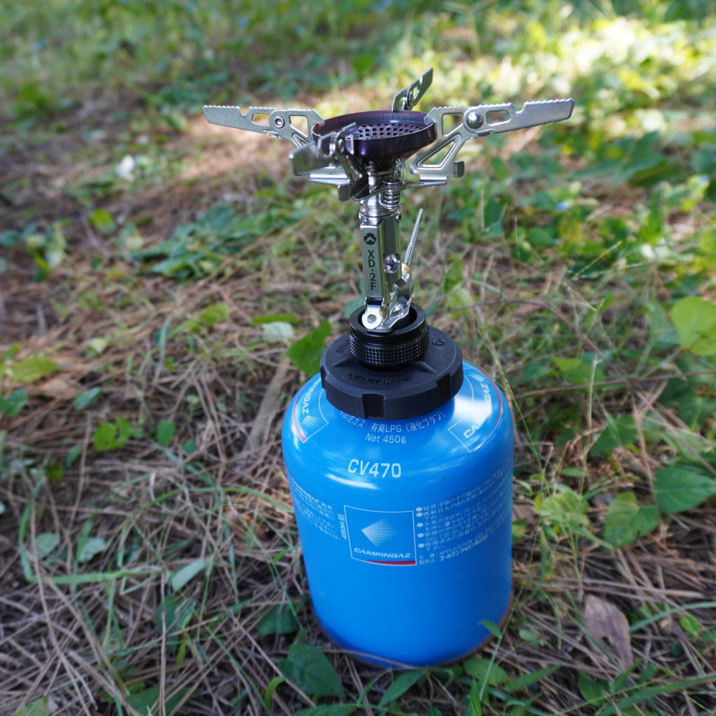 camping mini backpack burners AOTU Portable Stoves Backpacking Stove with Piezo Ignition Stable Support Wind-Resistance Camp Stove for Outdoor Camping Hiking Cooking : Sports & Outdoors compact and does not take up space 5 Must-Have Camping Fire Pit