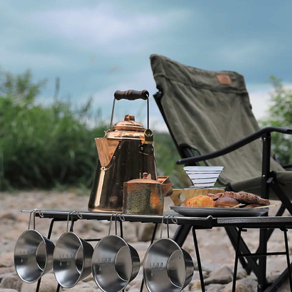 Camping Tableware | Stainless Steel & Lightweight Sets