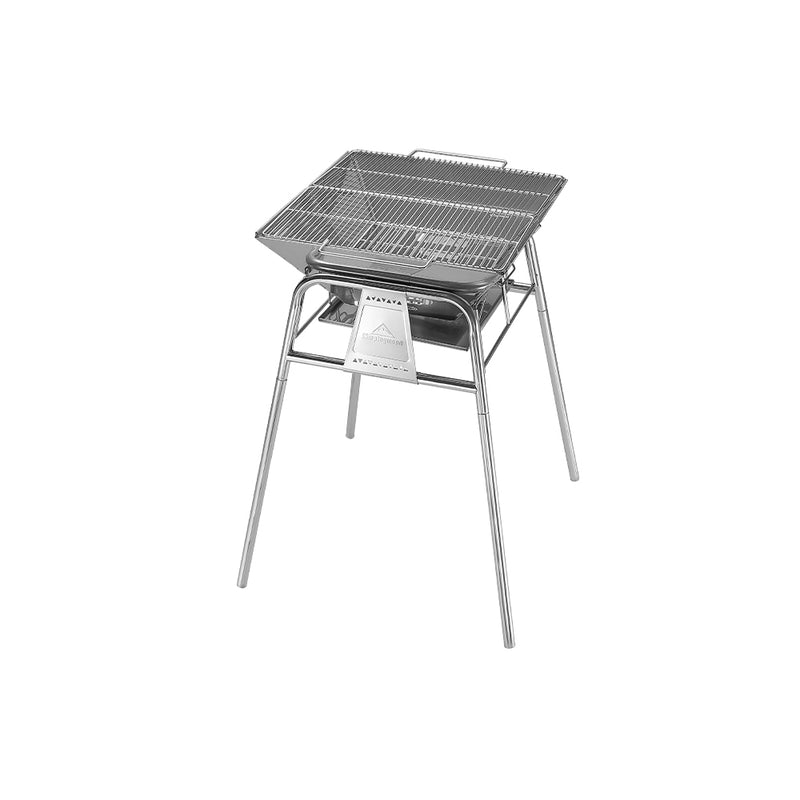 Load image into Gallery viewer, MT-5 Folding Charcoal Grill BBQ Stainless Steel Stand