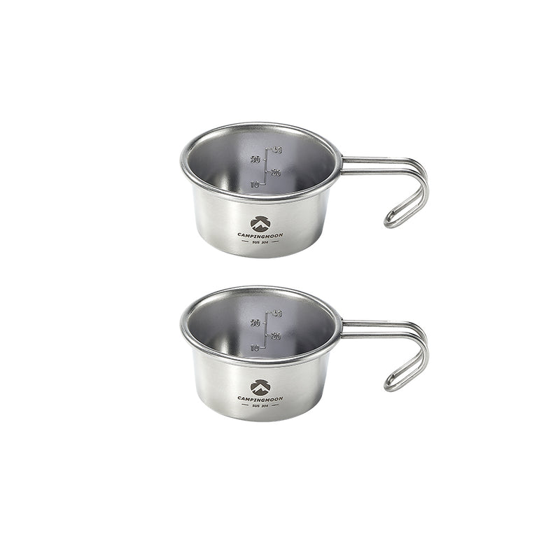 Load image into Gallery viewer, S-050-2P Stainless Steel Mini Shera Cup, 2.3 fl oz (60 ml), 2-Piece