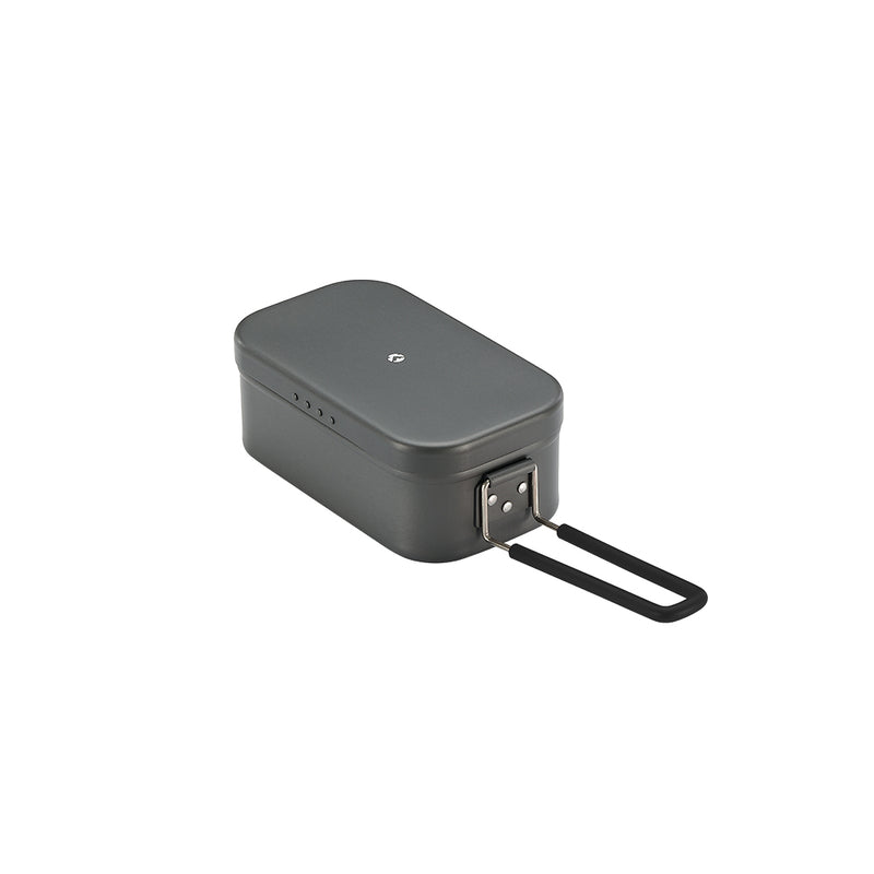 Load image into Gallery viewer, H-1609 Extra Thick Mess Tin, 1 Cup, No Deburring, Overflow Groove, Draining hole