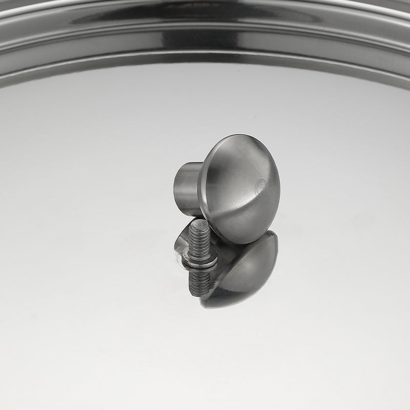 Load image into Gallery viewer, CC-24 Large Camping Outdoor Stockpot Stainless Steel Aluminum Three-Ply Steel Pot, 5.8L