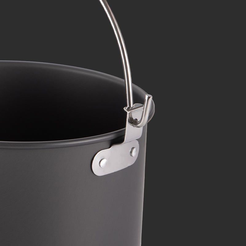 Load image into Gallery viewer, MC-255 5.5-Quart Portable Camping Pot, Lightweight Aluminum