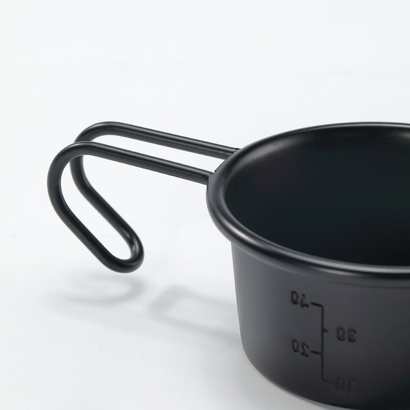Load image into Gallery viewer, BKS-050-2P Black Shera Cup, Mini Camping Cup, 2.1 fl oz (60 ml), Set of 2