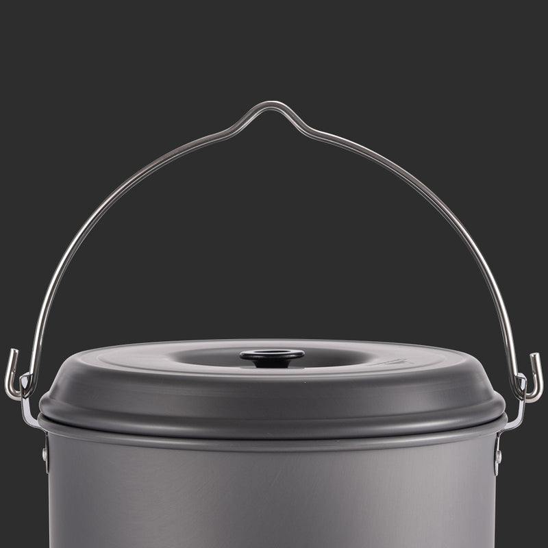 Load image into Gallery viewer, MC-255 5.5-Quart Portable Camping Pot, Lightweight Aluminum