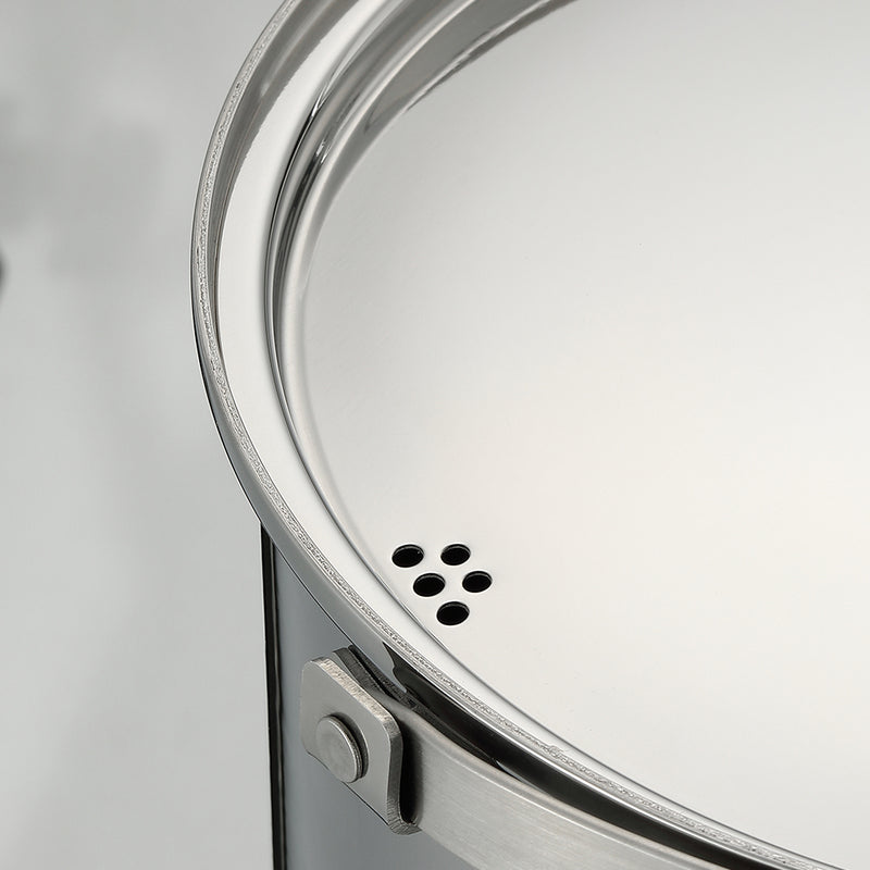 Load image into Gallery viewer, CC-24 Large Camping Outdoor Stockpot Stainless Steel Aluminum Three-Ply Steel Pot, 5.8L