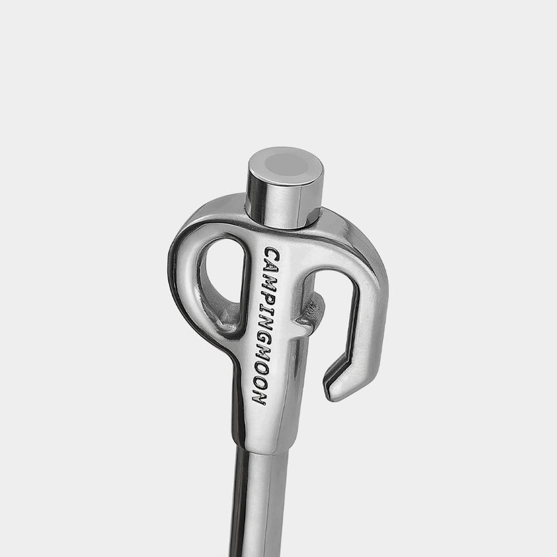 Load image into Gallery viewer, K45 17-inch Dog Tie Out Stake, 360° Swivel Stainless Steel for Pets