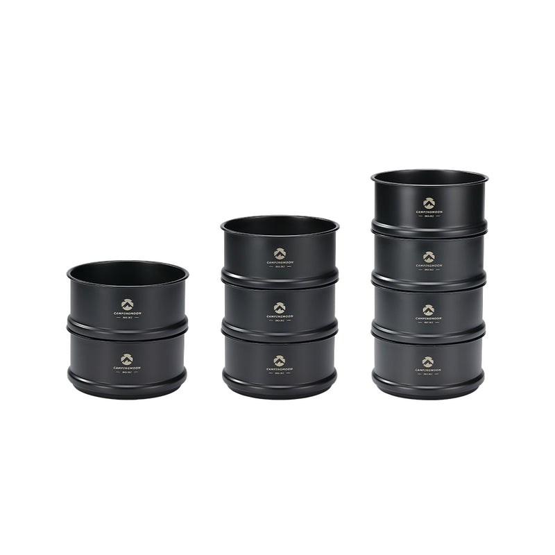 Load image into Gallery viewer, BKS362 Premium φ4.7-Inch Mini Steamer for Sierra Cup, Durable 304 Stainless Steel, Black