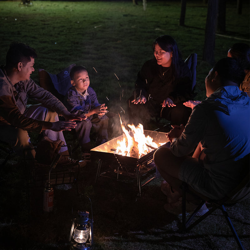 Load image into Gallery viewer, MT-5-MAX Large Folding Charcoal Grill BBQ Stainless Steel Stand