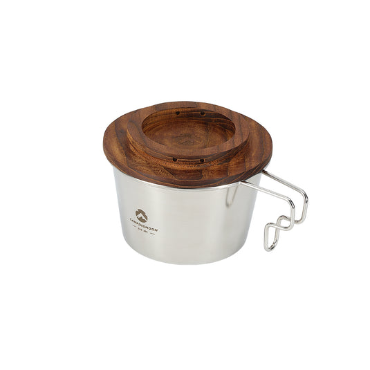 S369 Deep Sierra Cup 600ml, Stainless Steel for Outdoor Camping