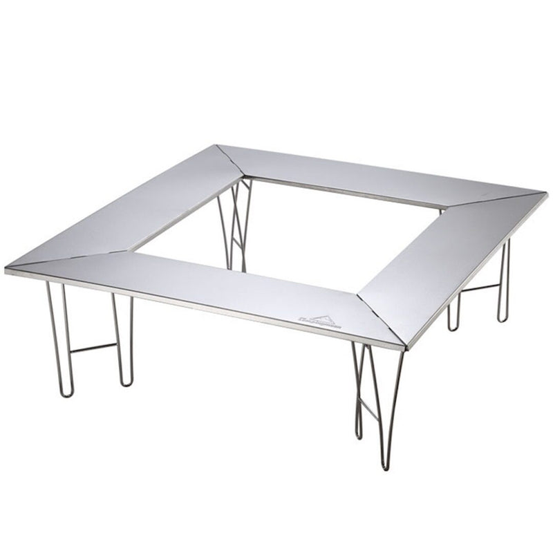 Load image into Gallery viewer, T-500 Camping Grill Table with Canvas Carrying Bag (Center Space Type (T-500))