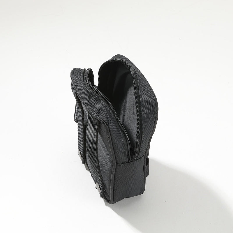 Load image into Gallery viewer, BK-15 Camping Storage Side Pocket for Table Chair Cot Field Rack Black