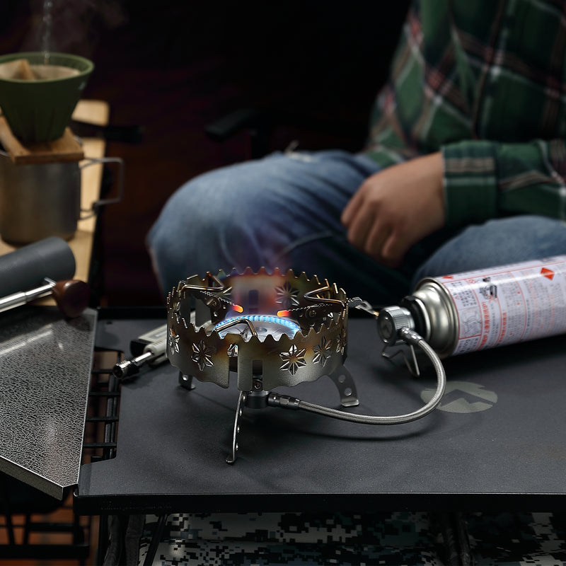 Load image into Gallery viewer, XD-1-CB Remote Butane Stove Portable and Compact Camping Stove for Outdoor Cooking