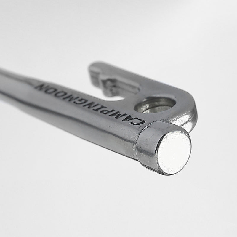 Load image into Gallery viewer, R35-6 Martensitic Stainless Steel 420J2 Forged Tent Pegs for Hard Ground