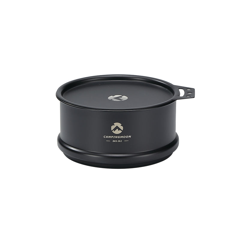 Load image into Gallery viewer, BKS362 Premium φ4.7-Inch Mini Steamer for Sierra Cup, Durable 304 Stainless Steel, Black