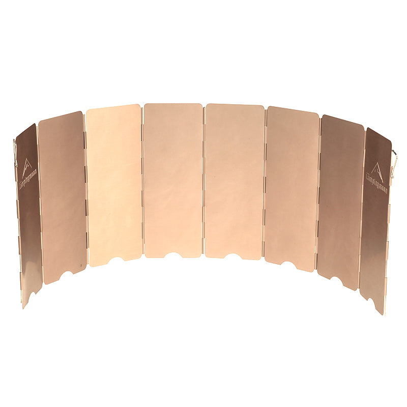 Load image into Gallery viewer, YD-8 10-Plate Foldable Camp Stove Windscreen with Storage Box