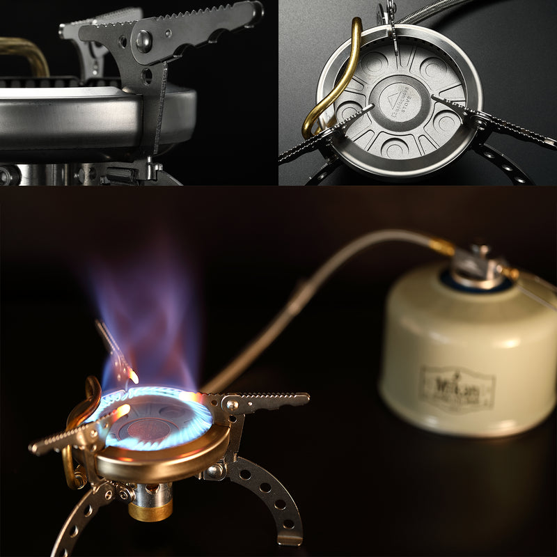 Load image into Gallery viewer, XD-1 Camp Stove Remote Canister, Portable Stove with Preheat Tube