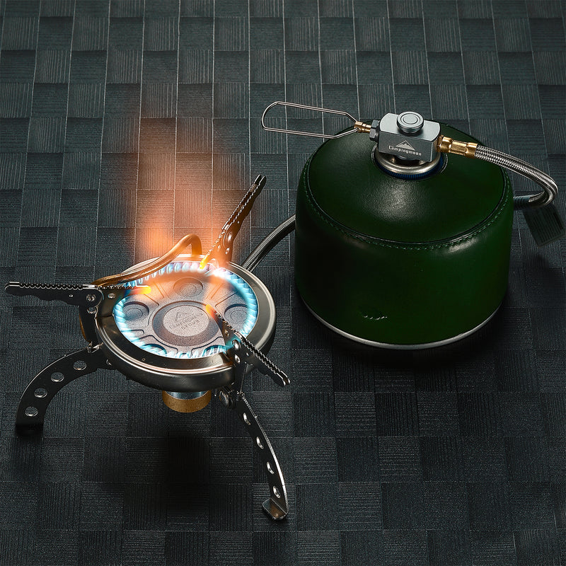 Load image into Gallery viewer, XD-1 Camp Stove Remote Canister, Portable Stove with Preheat Tube