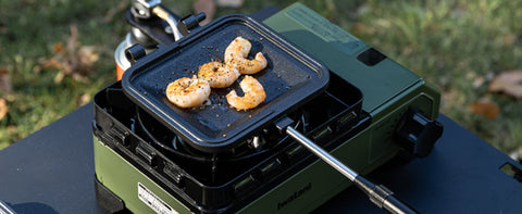 No need for another frying pan, you can cook meat
The body is detachable, allowing each part to be used as a frying pan.