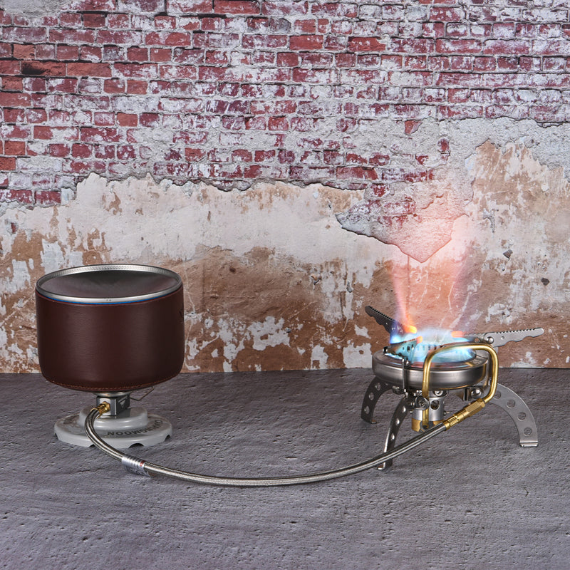 Load image into Gallery viewer, XD-1 Camp Stove Remote Canister, Portable Stove with Preheat Tube