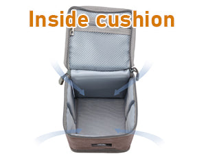 Cushion material inside
In addition to being lightweight and compact, urethane is built into the camping gear storage bag, making it resistant to shocks.