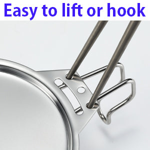 When this stainless steel cup lid is hot, you can use knife or spoon (handle side) to lift it.