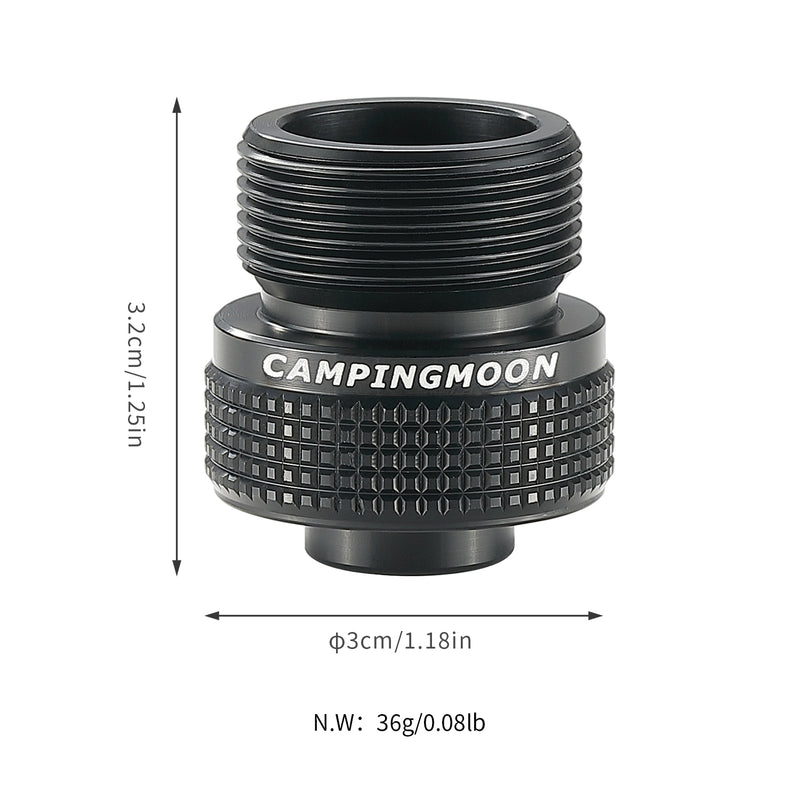 Load image into Gallery viewer, BKZ20 Camping Canister Propane Gas Stove Adapter, EN417 Lindal Valve to CGA 600