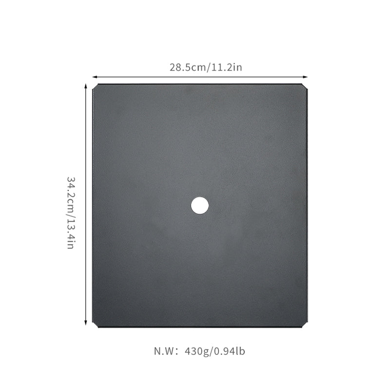 Laden Sie das Bild in Galerie -Viewer, T-2359BK Aluminum Extension Table Top Panel
