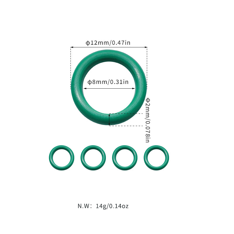Cargue la imagen en el visor de la galería, OR-4P Fluoro Rubber O-Ring Seal for Flat Gas Stove Adapter