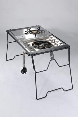 <b>Make an IGT Iron Table</b>
As a main table, can also be equipped with a flat burner
It can fit 2 flat burners.