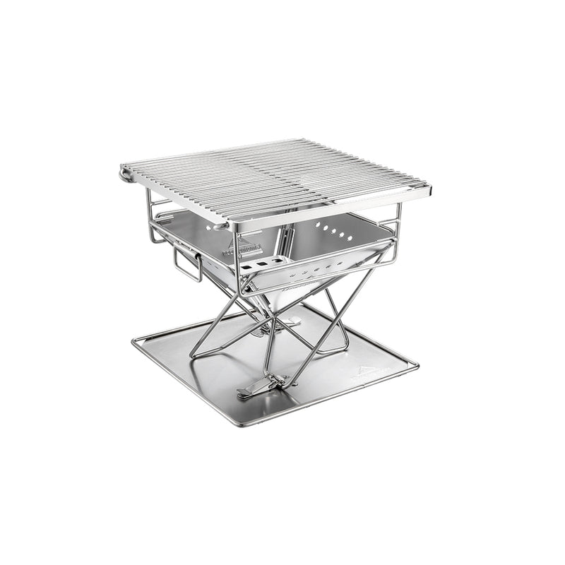 Load image into Gallery viewer, X-MINI-PRO Tabletop Charcoal Grill, 9.65-inch Portable Wood Burning Grill & Fire Pit with Carrying Bag