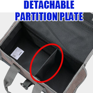 DETACHABLE PARTITION PLATE
Easy to change space size depending on need.