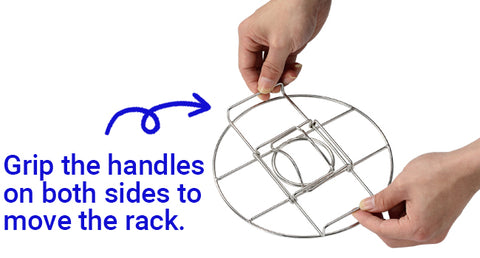 Made of easy-to-handle 304 stainless steel
