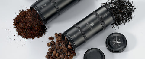 Multi-purpose for one can
Layer up and down into independent spaces, which can store coffee beans, coffee powder, tea, etc.