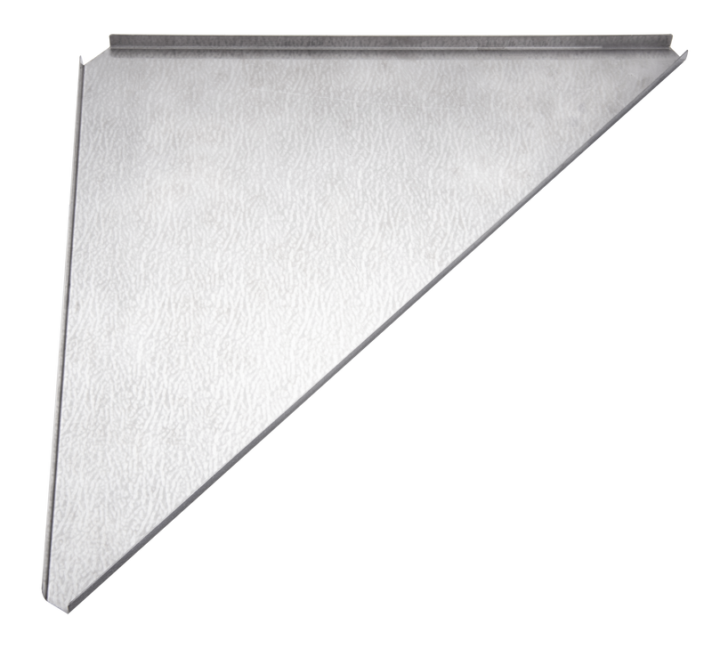 Load image into Gallery viewer, T-2306 Embossed Stainless Steel Corner Extension for Field Racks