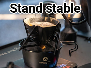 Heavy weight and excellent stability.