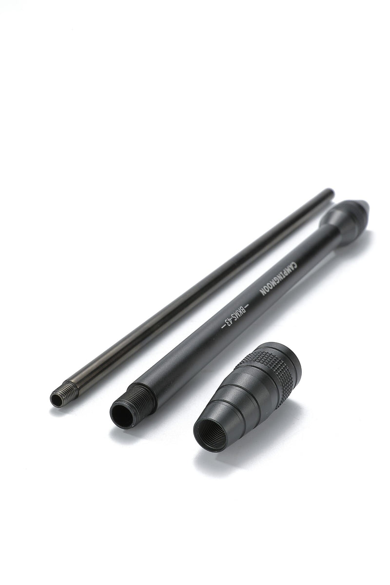 Load image into Gallery viewer, BKMS-43 Fire Blowing Stick Split Type Compact Fire Starter Grill Starter Black