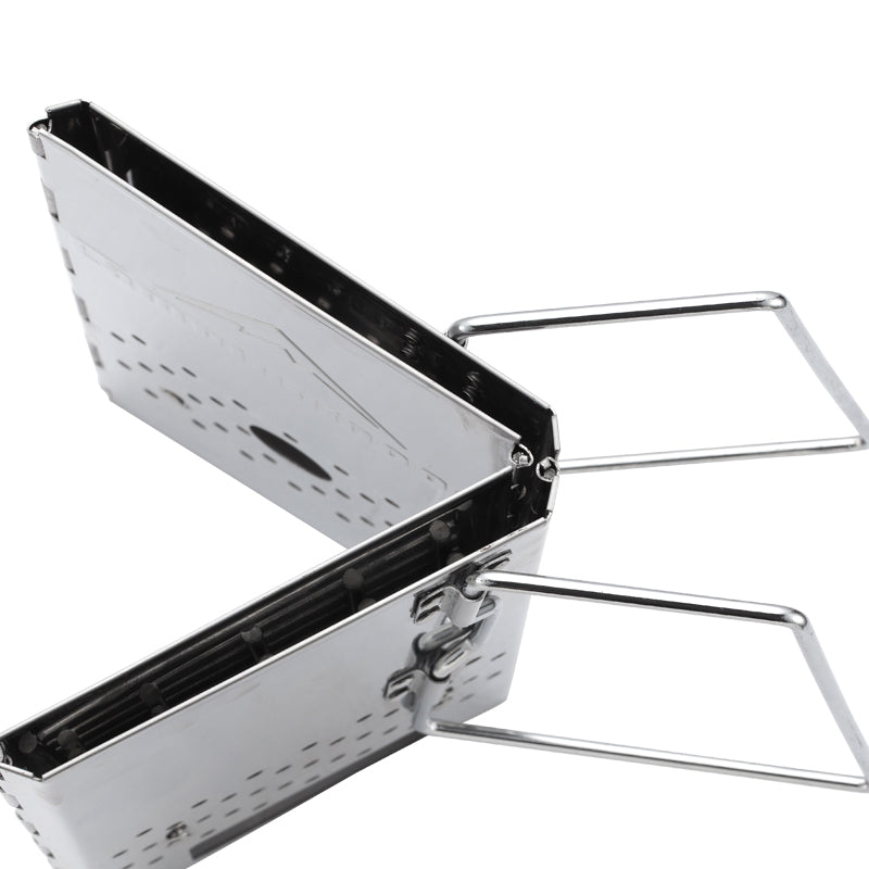 Load image into Gallery viewer, MT-18 Portable Charcoal Chimney Starter, Stainless Steel