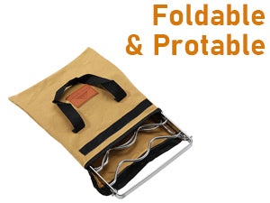 <b>Sturdy canvas storage bag</b>