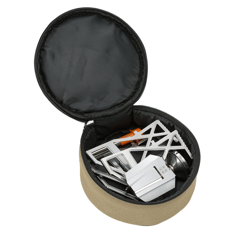 Load image into Gallery viewer, XD-3-NE Butane Camping Stove, Lightweight, Foldable, Pressure Stabilizer, Stainless Steel