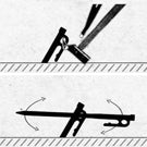 You could insert a hammer's claw into the hook or hole on tent stake to pull it out from grounds. If it is hard to be pulled out, insert another stake into the hook or hole on the one you want to pull out, and twist it. Then pull it out with hammer or other tools.