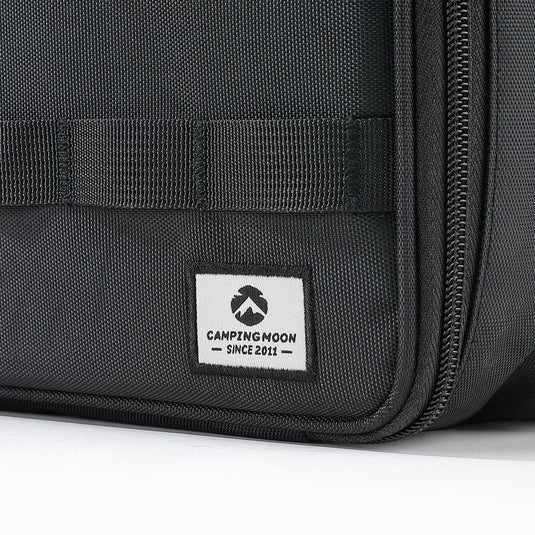 BK-46 Storage Bag Double-layer for Camping Stove IGT Tabletop Flat Burner Carry Case Black