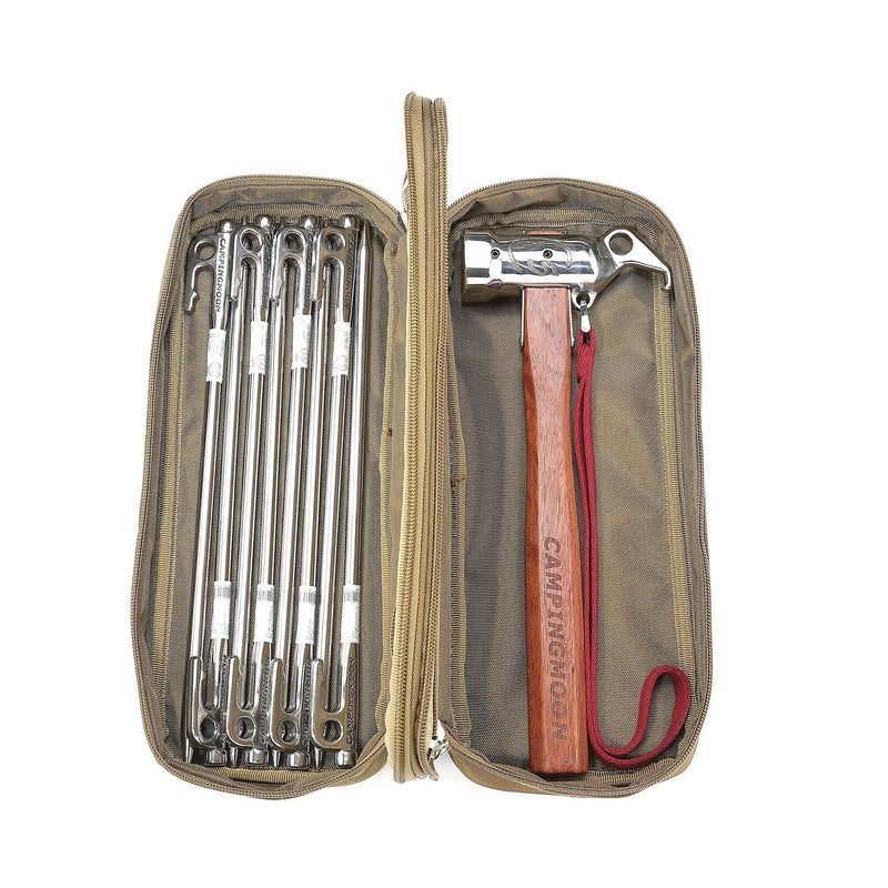 Load image into Gallery viewer, BG-30 Storage Box for Camping Outdoor Hammer Lantern Coyote