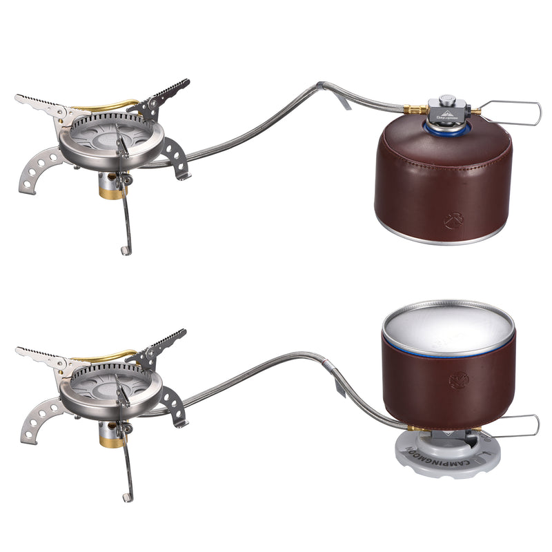 Load image into Gallery viewer, XD-1 Camp Stove Remote Canister, Portable Stove with Preheat Tube