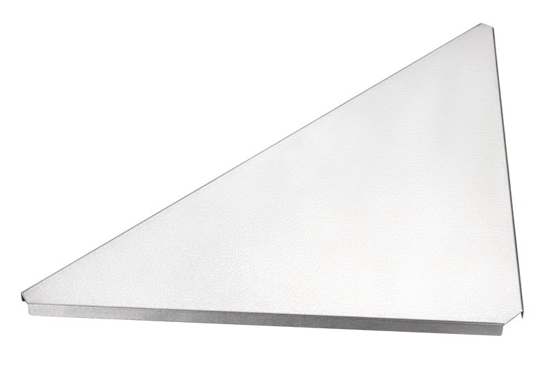 Load image into Gallery viewer, T-2306 Embossed Stainless Steel Corner Extension for Field Racks