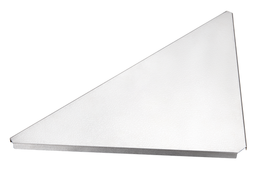 T-2306 Embossed Stainless Steel Corner Extension for Field Racks