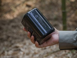 Compact Storage Case
Folds into a 3.3 × 3.9 × 5.3 inch hard case for safe transport