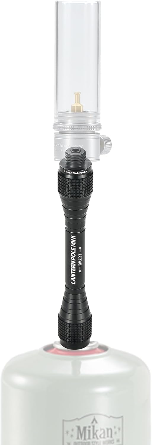 Load image into Gallery viewer, BKZ27 Camping Gas Lantern Extension Pole Rod Black