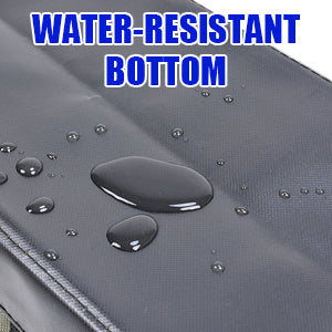WATER-RESISTANT BOTTOM
Uses a durable tarpaulin material that is easy to remove dirt on the bottom.