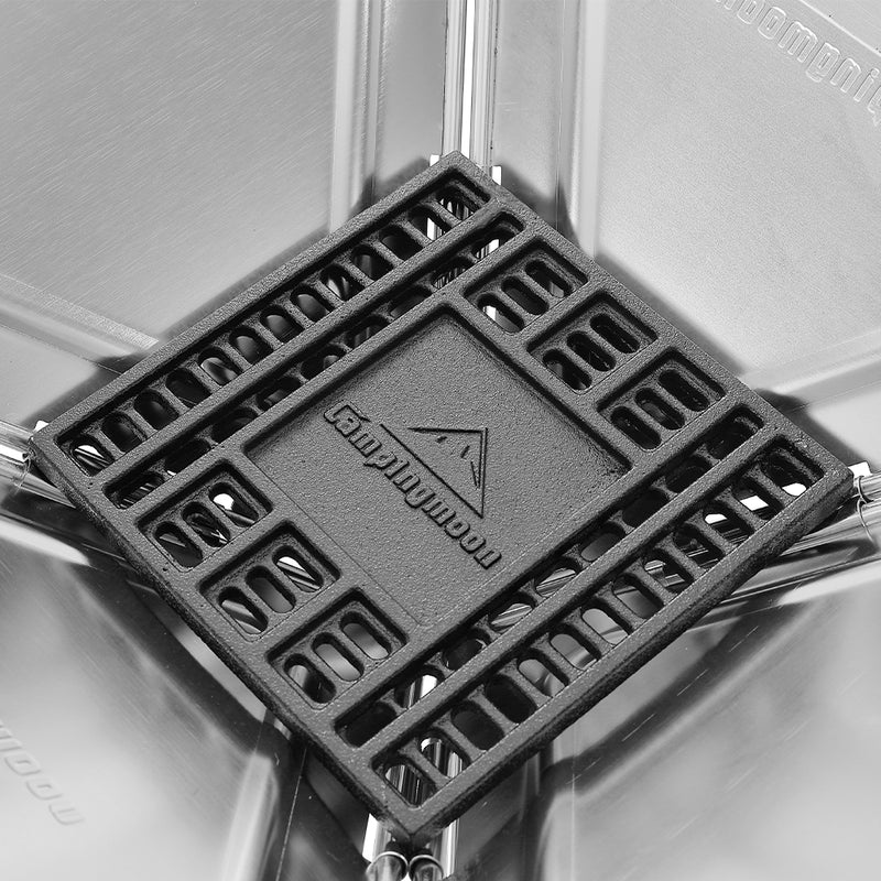 Load image into Gallery viewer, MT-055 20-inch Portable Stainless Steel Wood Burning Grill & Fire Pit